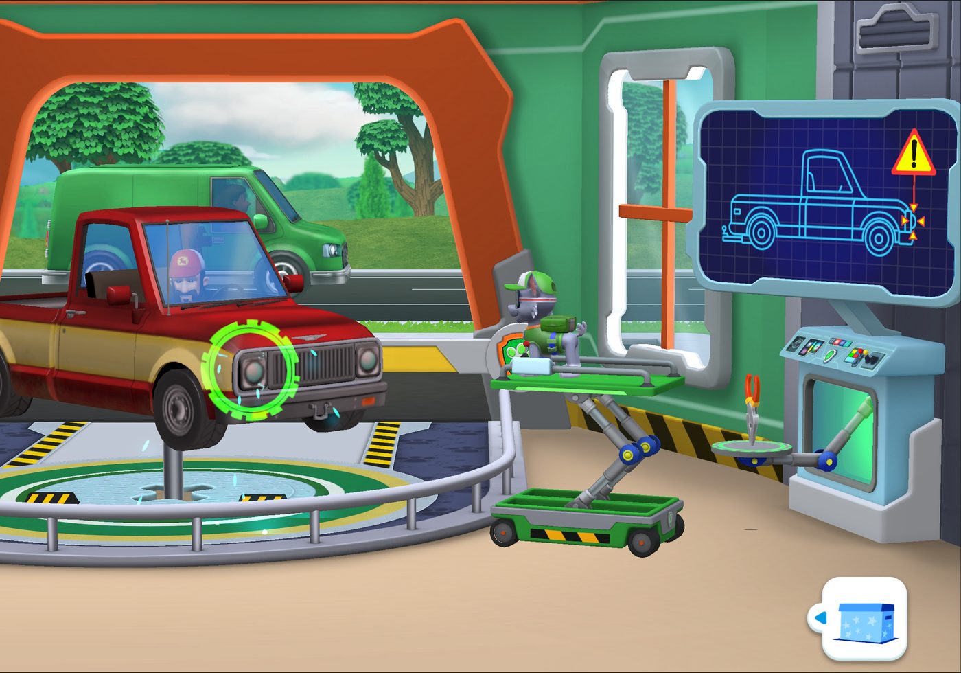 PAW Patrol: The Game - Rocky's Garage